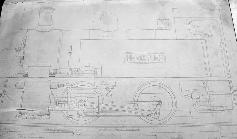 7 1/4 inch gauge Hercules chassis