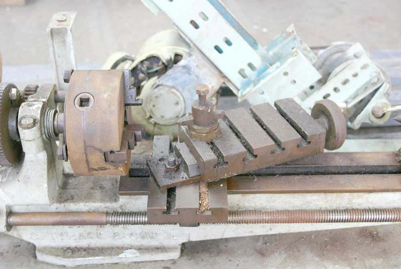 Tyzack lathe for restoration
