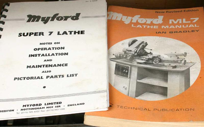 Myford Super 7 lathe