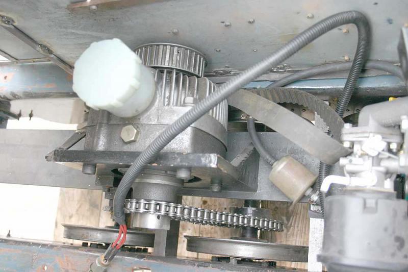 7 1/4 inch gauge part-built petrol-hydraulic shunter