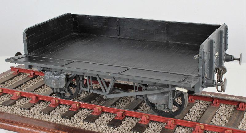 5 inch gauge GWR 2 plank wagon