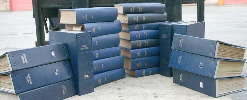 Twenty-three bound volumes 