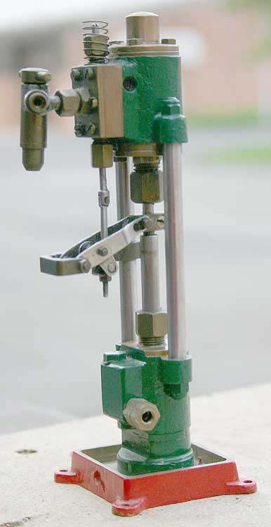 Vertical steam pump