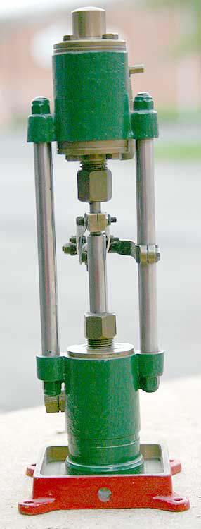 Vertical steam pump