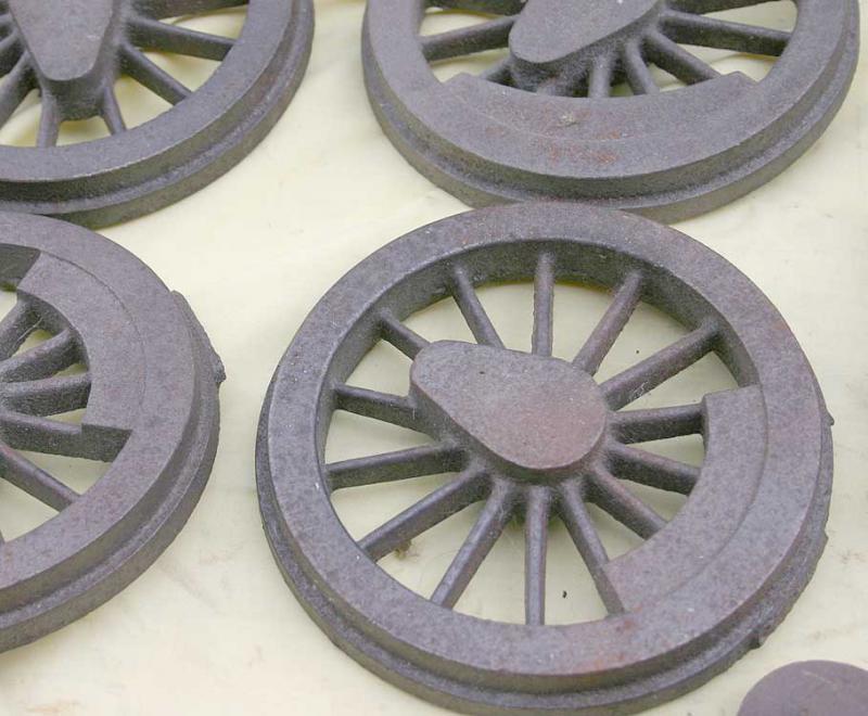 Castings and boiler material for 5 inch gauge 