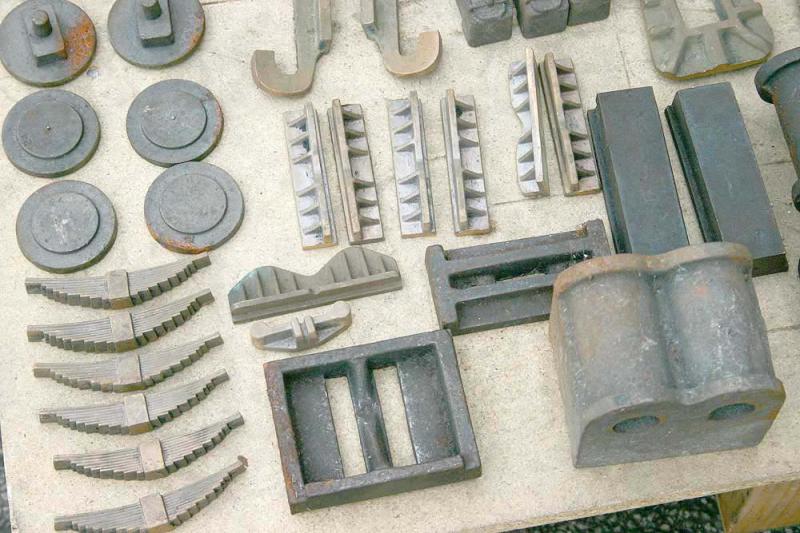 Frames and castings for 5 inch gauge 