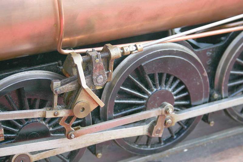 Part-built 3 1/2 inch gauge Britannia with boiler