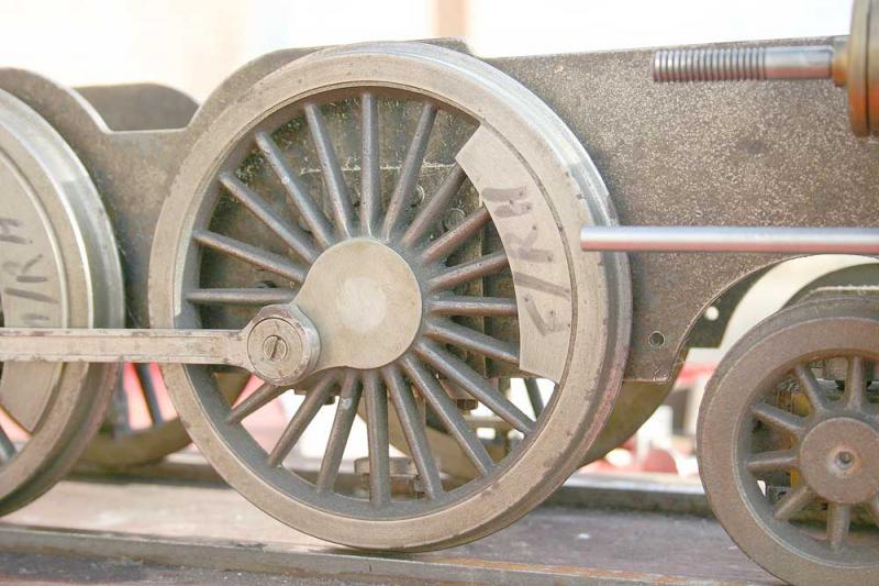 Part-built 3 1/2 inch gauge Britannia