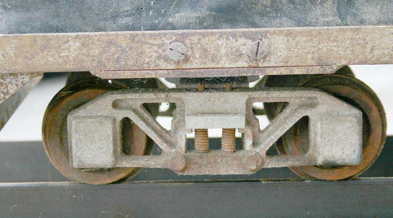 5 inch gauge bogie driving truck with cushion
