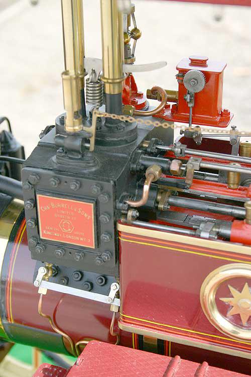2 inch scale Burrell Gold Medal tractor
