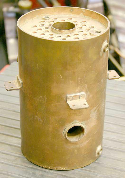 2 inch scale Clayton boiler
