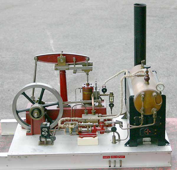 Stuart beam, pump steam plant