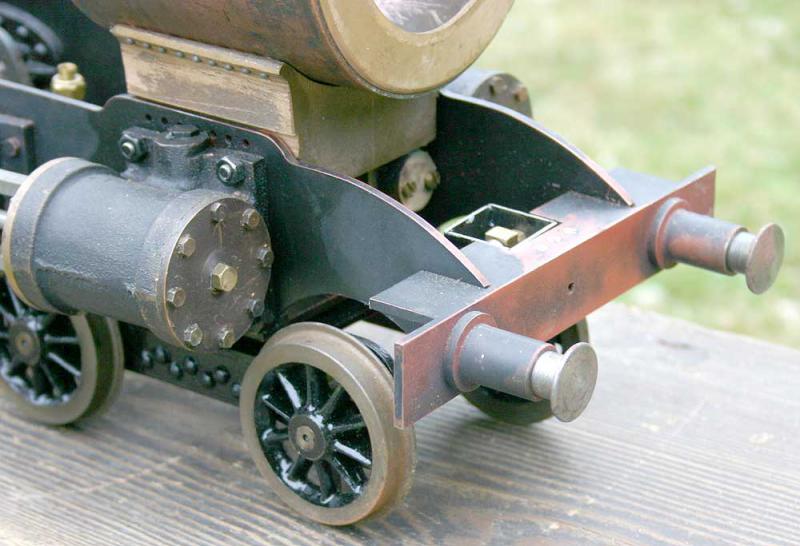 Part-built Maisie chassis