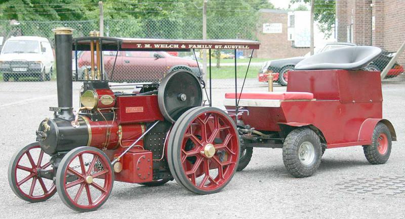 3 inch scale Aveling tractor