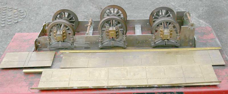 Set 5 inch gauge GWR King castings