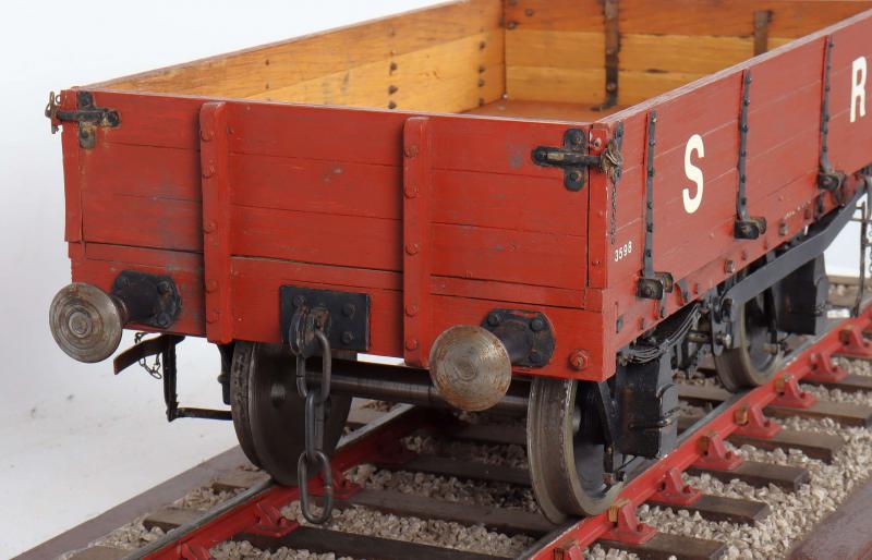5 inch gauge 3-plank wagon