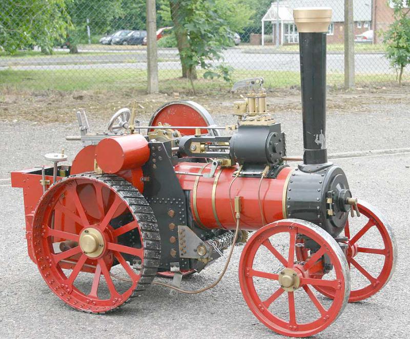 4 inch scale Ruston traction engine for completion
