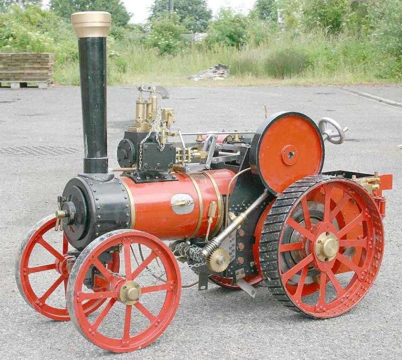 4 inch scale Ruston traction engine for completion
