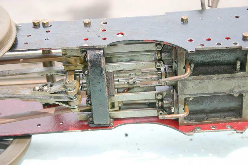 3 1/2 inch gauge dismantled 4-4-0