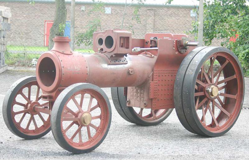 4 inch Burrell DCC traction engine
