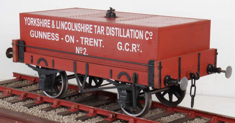 5 inch gauge Lancashire & Yorkshire tar wagon