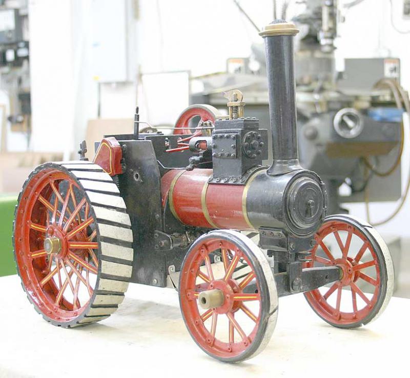 1 inch scale agricultural engine, electric powered