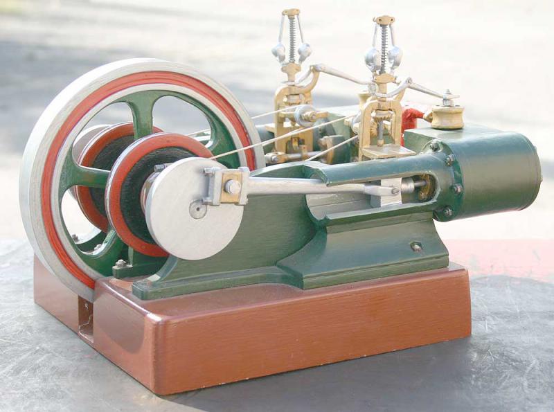 Wooden Double Tangye engine
