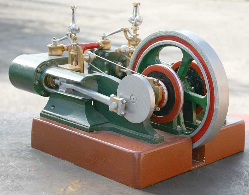 Wooden Double Tangye engine