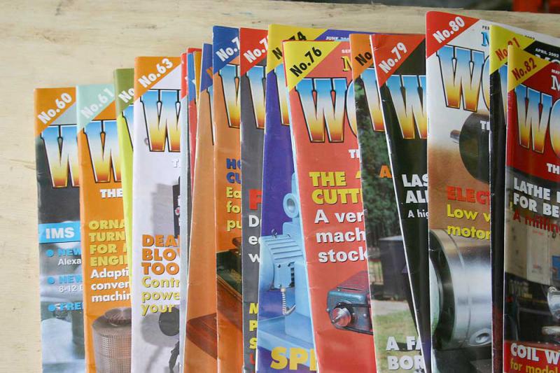 Model Engineer's Workshop magazines