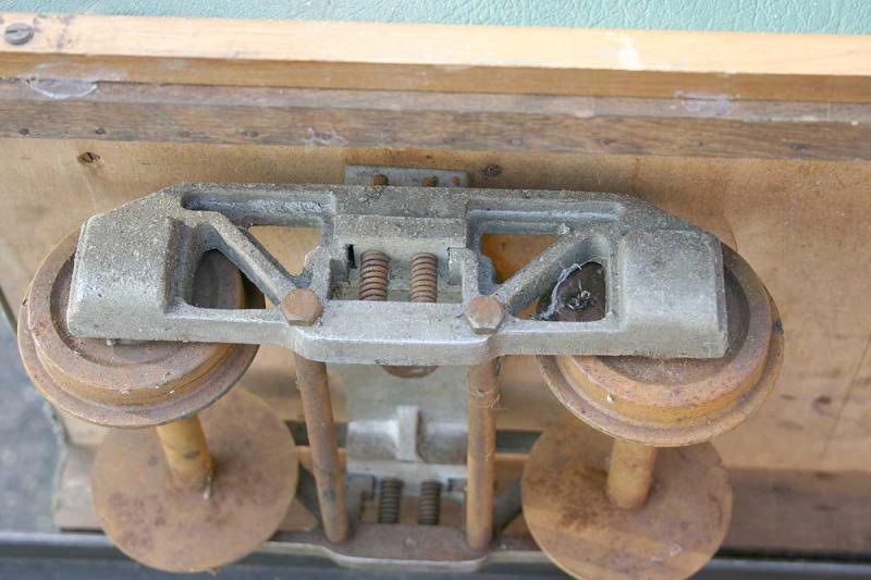5 inch gauge braked driving trolley