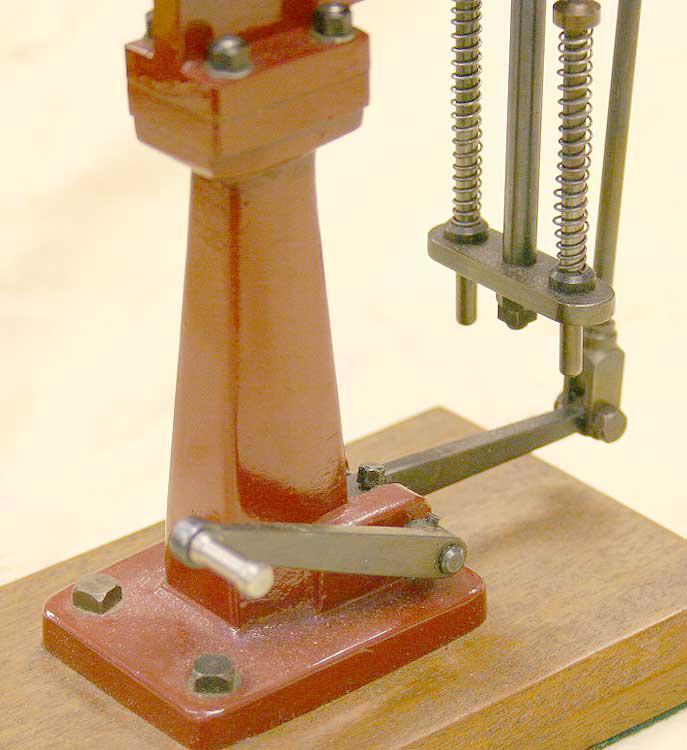 Model foot operated hammer