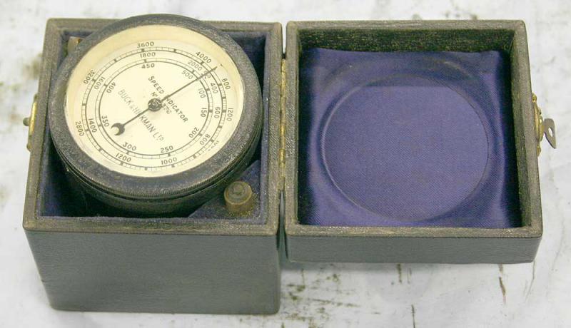 Buck & Hickman mechanical tachometer