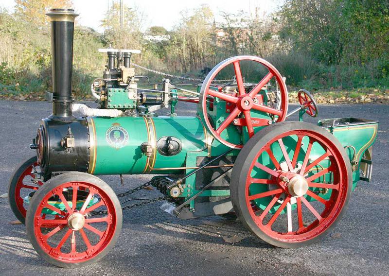 4 inch scale freelance traction engine
