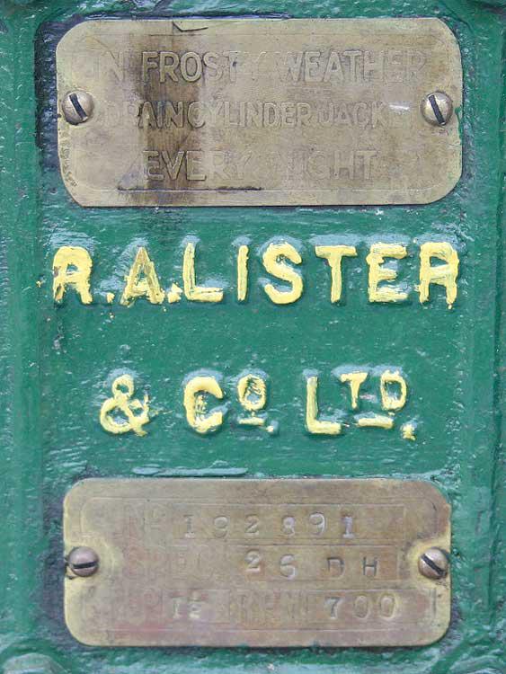 Lister D s/n 192891