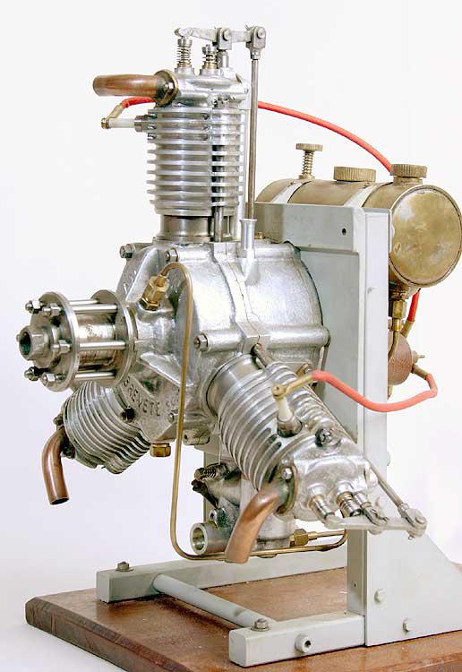 Anzani three cylinder engine
