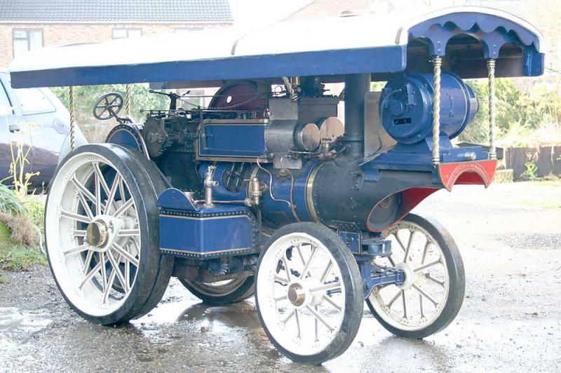 4 inch scale Fowler showmans engine