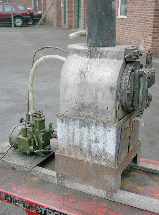 Stuart 814 boiler and engine