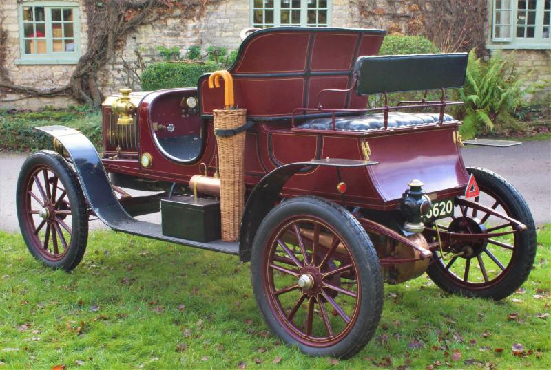 1907 Stanley Model EX four seater runabout