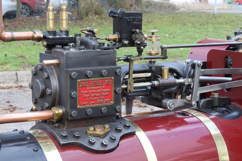 4 inch scale Savage "Little Samson" traction engine