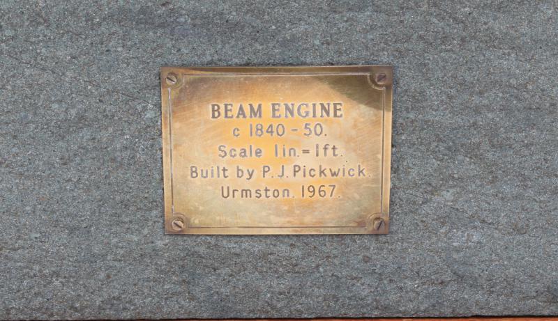 1 inch scale ME beam engine