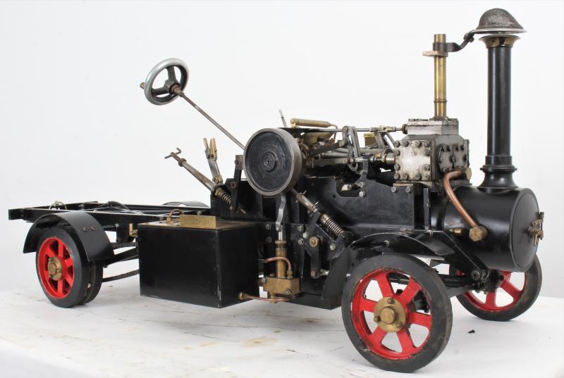 2 1/2 inch scale "Pride of Penrhyn" steam wagon