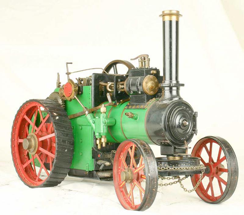1 inch scale Davey Paxman traction engine
