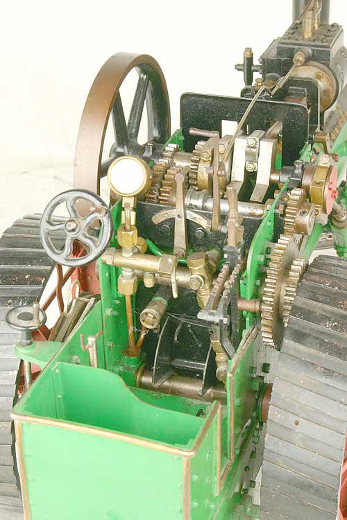 1 inch scale Davey Paxman traction engine