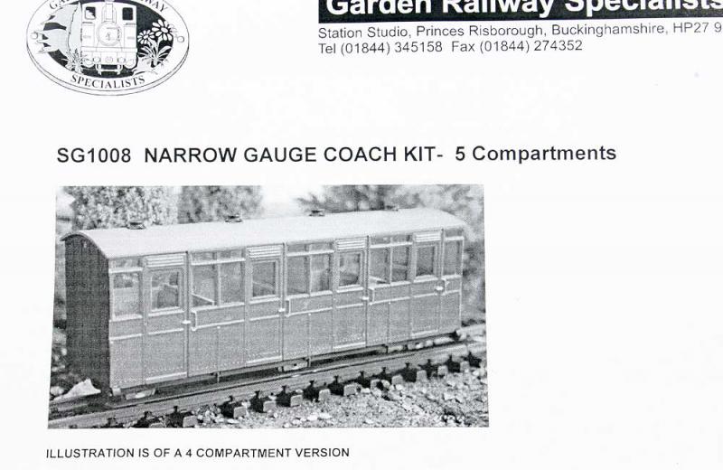 Pair L&B 45mm gauge coach kits