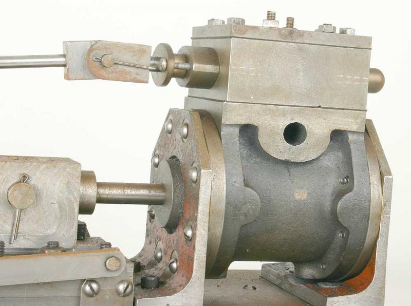 Horizontal engine, 5A cylinder, Hackworth reversing gear