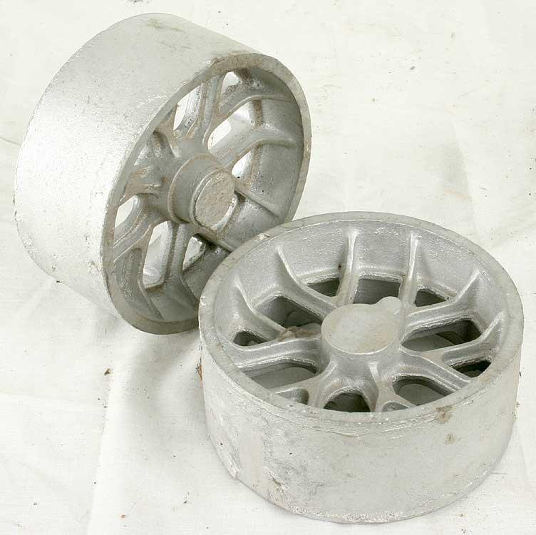 2 inch Clayton lorry pair wheel castings