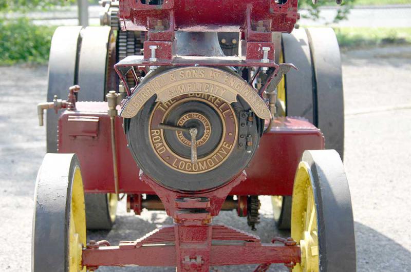 4 inch scale Burrell DCC Showmans engine