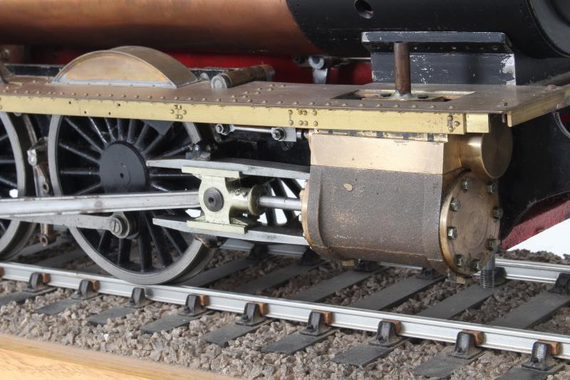 3 1/2 inch gauge GWR Hall with Western Steam boiler