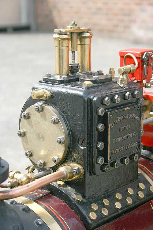 3 inch scale Burrell with replacement boiler