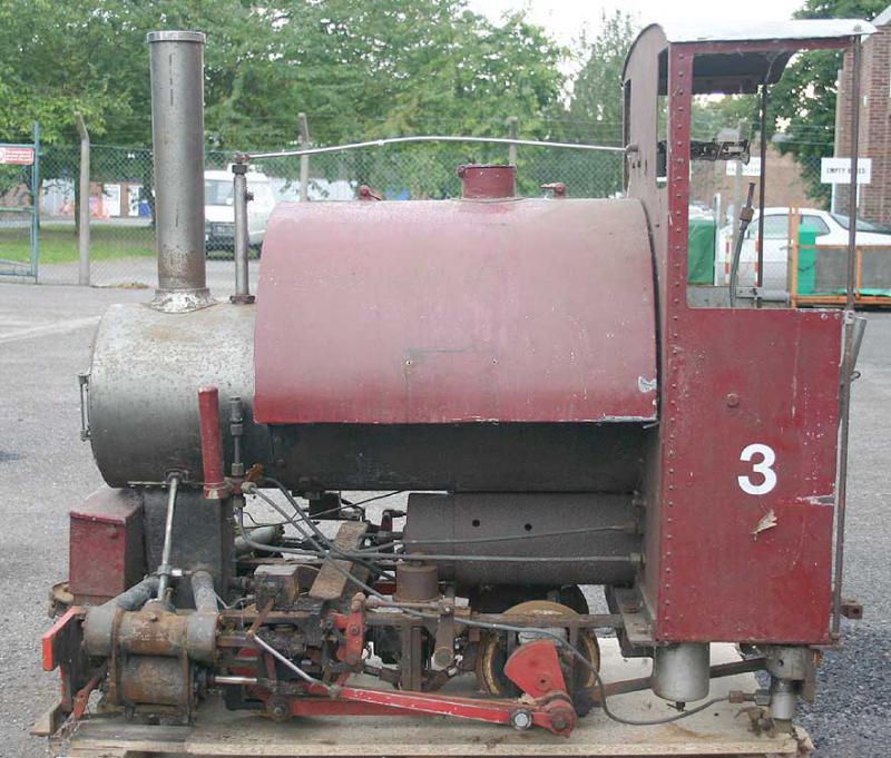 10 1/4 inch gauge 0-4-0 for restoration